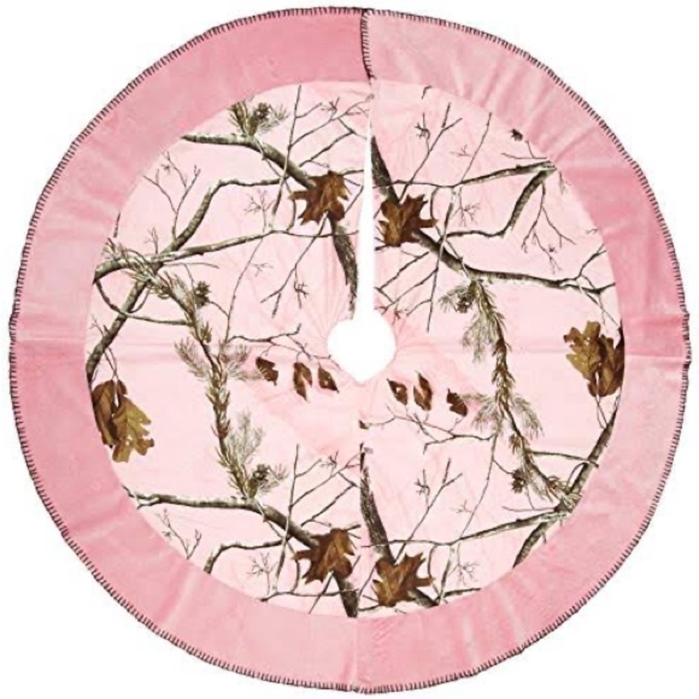 Pink Camo Tree Skirt